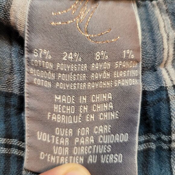 MELISSA MCCARTHY SEVEN 7 Womens 22W Black Skinny Jeans Distressed Fleece Accents - Picture 5 of 11